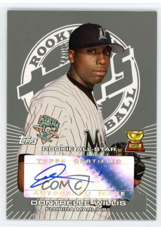 2005 Topps Rookie Cup Dontrelle Willis #RC-DW Auto 0we6