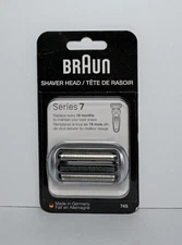 Braun Series 7 74S Electric Shaver Replacement Head Blade Cutter Silver (NEW)