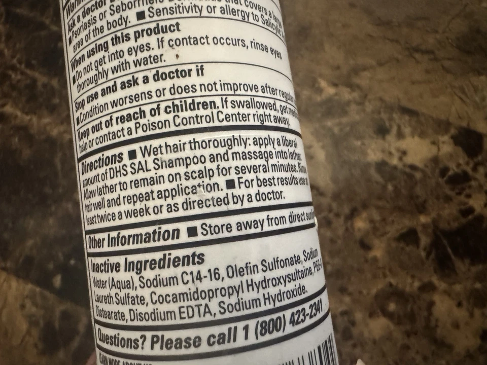 Champú para Psoriasis con 3% Ácido Salicílico, 4 Oz, 1 Botella, Seborrh Terapéutico... Foto 4 de 4