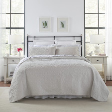 Laura Ashley - Felicity Collection - Quilt Set - 100 Cotton Reversible All