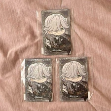 Black Butler Funeral Undertaker Hologram Card Lottery Mate