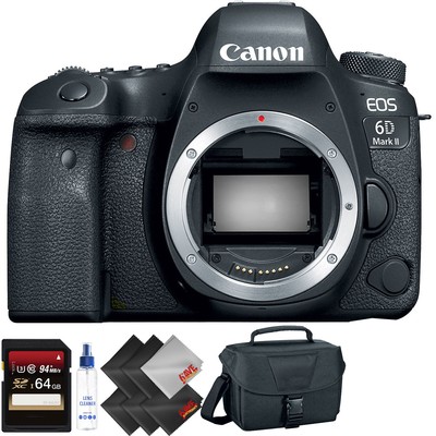 Canon EOS 6D Mark II DSLR Camera (Body) Starter Bundle 01