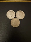 Lot of 3 1971 Kennedy Half Dollars Very Nice, Clean, Shiny