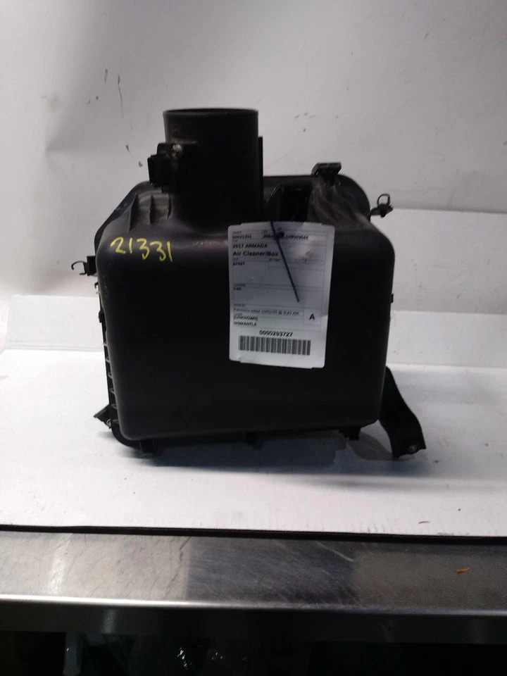 2017 Nissan Armada Air Cleaner Assembly OEM 165001LA0B Black 128K Miles Foto 2 de 3