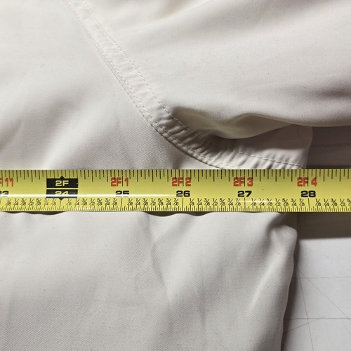 Eddie Bauer Damen Zweireiher Gefütterter Trenchcoat XL Elfenbein Beige Baumwollmischung - Bild 18 von 21