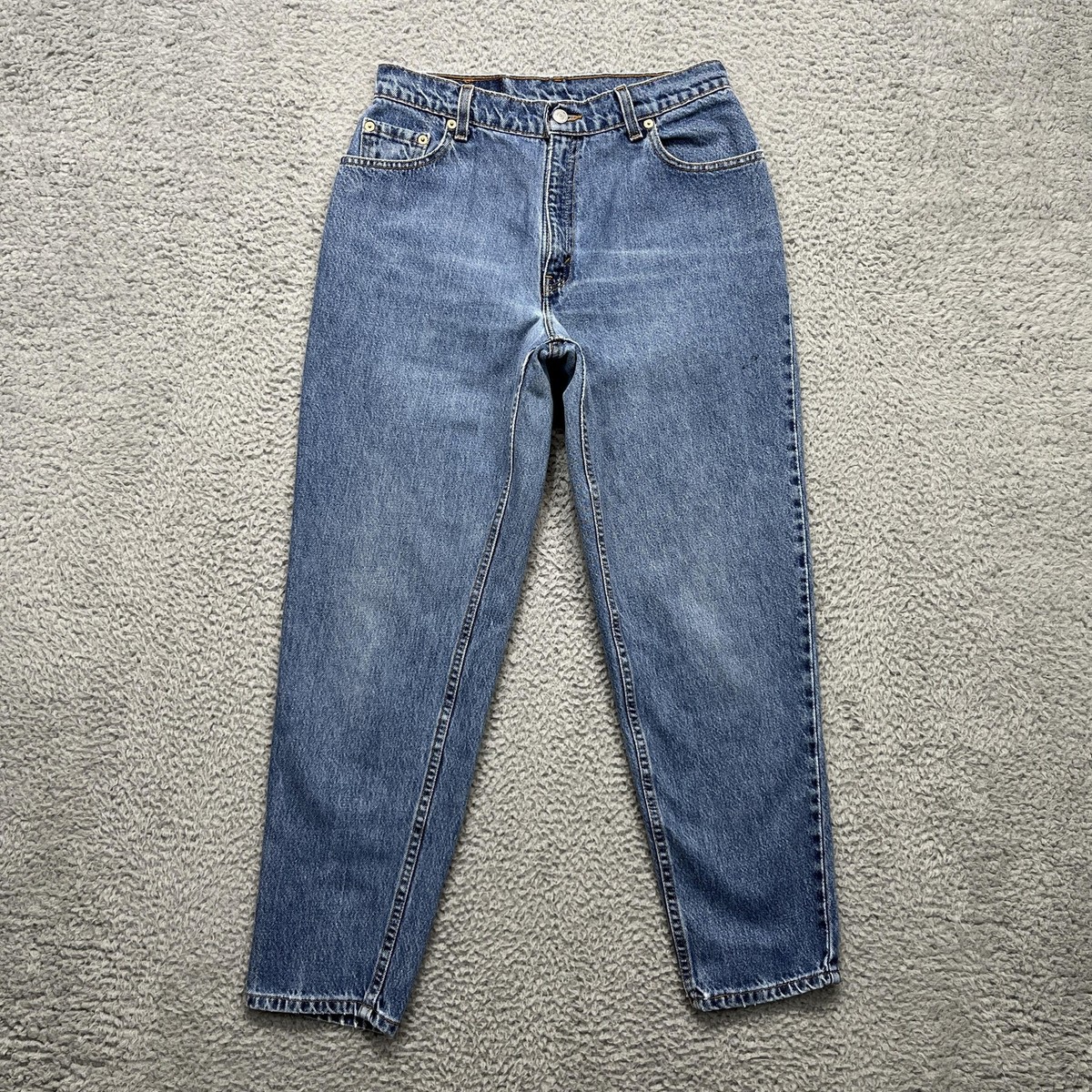 古いヴィンテージ Vintage Levi's 550 Jeans Womens 12P Medium Wash Relaxed Tapered