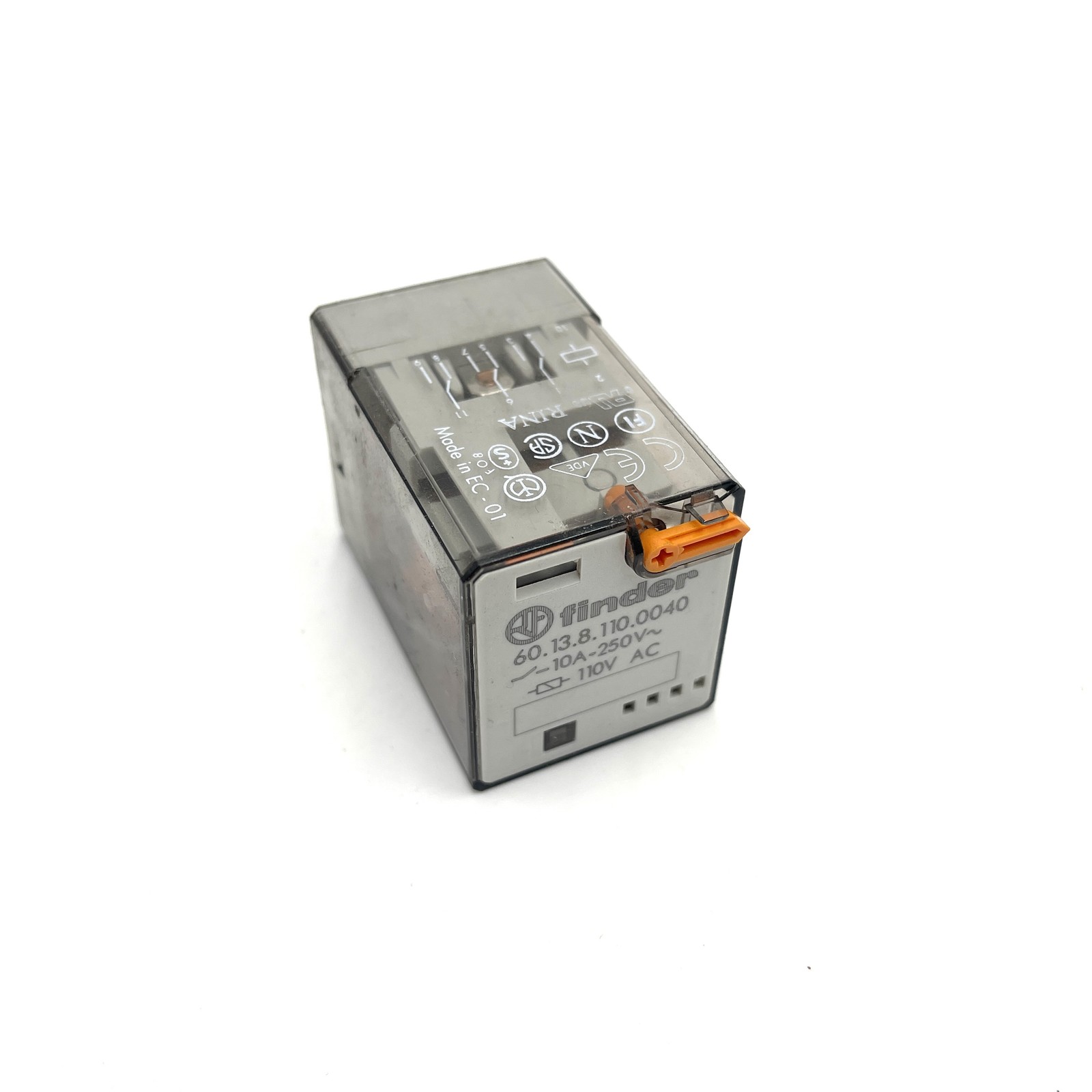 General Purpose Relay 60.13.8.110.0040 Finder 110VAC 10A/250VAC