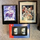 Peyton Manning Autographed Original Framed Photo Indianapolis Colts 1998 Draft