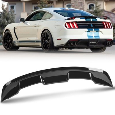 Gloss Black Rear Spoiler for 2015-2024 Mustang