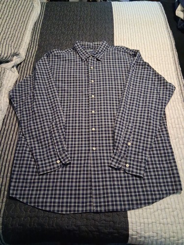 Chemise Joseph Turner Homme – Taille XL – Bleu – Button Down – Occasion Parfait État