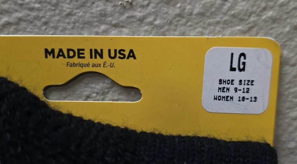 Wigwam WORK Puntera de Acero Pesado Acrílico Negro L Hombres 9-12 Mujeres 10-13 Foto 2 de 3