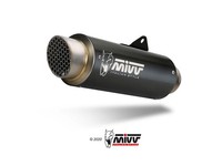 Mivv GP PRO SchalldäMpfer Slip-On Auspuff Edelstahl Schwarz KTM 125 Duke 2017-20