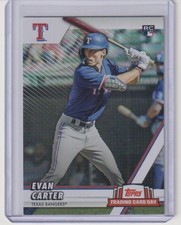 2024 Topps Trading Card Day Texas Rangers SGA #TEX-4 Evan Carter (RC)