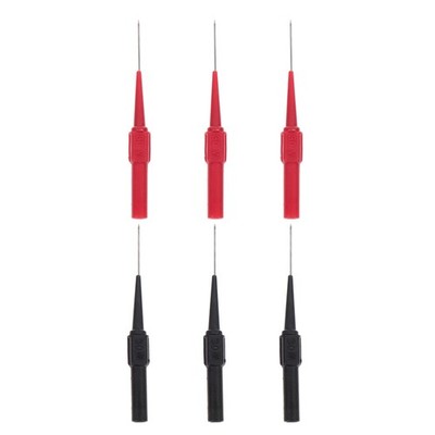 6pcs 7mm Stainless Steel Practical Replacement Multimeter Probes