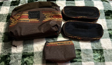 Burton Snowboards Durable Goods Travel Hanging Toiletry Bag Makeup Organizer