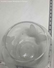 Mikasa Clear Etched Butterfly Sketch Floral Rose Bowl Glass 6 Inch Model — photo 2