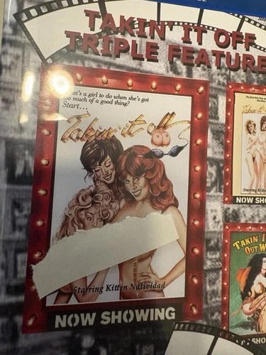 TAKIN' IT OFF Trilogy +  ALL OFF Blu-ray  80’s KITTEN NATIVIDAD All 3 Films HTF - product listing photo