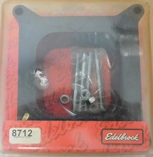 Edelbrock 8712 Plastic 4150 Open Carb Spacer 2 Thick Whardware