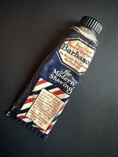 VINTAGE Barbasol Beard Softener for Modern Shaving, Shave Cream Packaging, WWII 