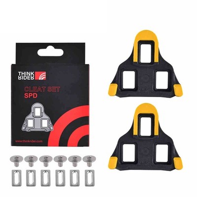ThinkRider SPD Cleat Set Road Bike Pedal Cleats Compatible with SPD for   #cv