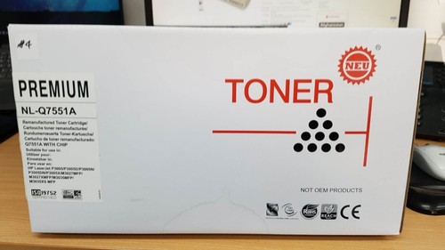 Refresh Patronen Ersatz schwarz Q7551A Toner kompatibel mit HP - Ausverkauf