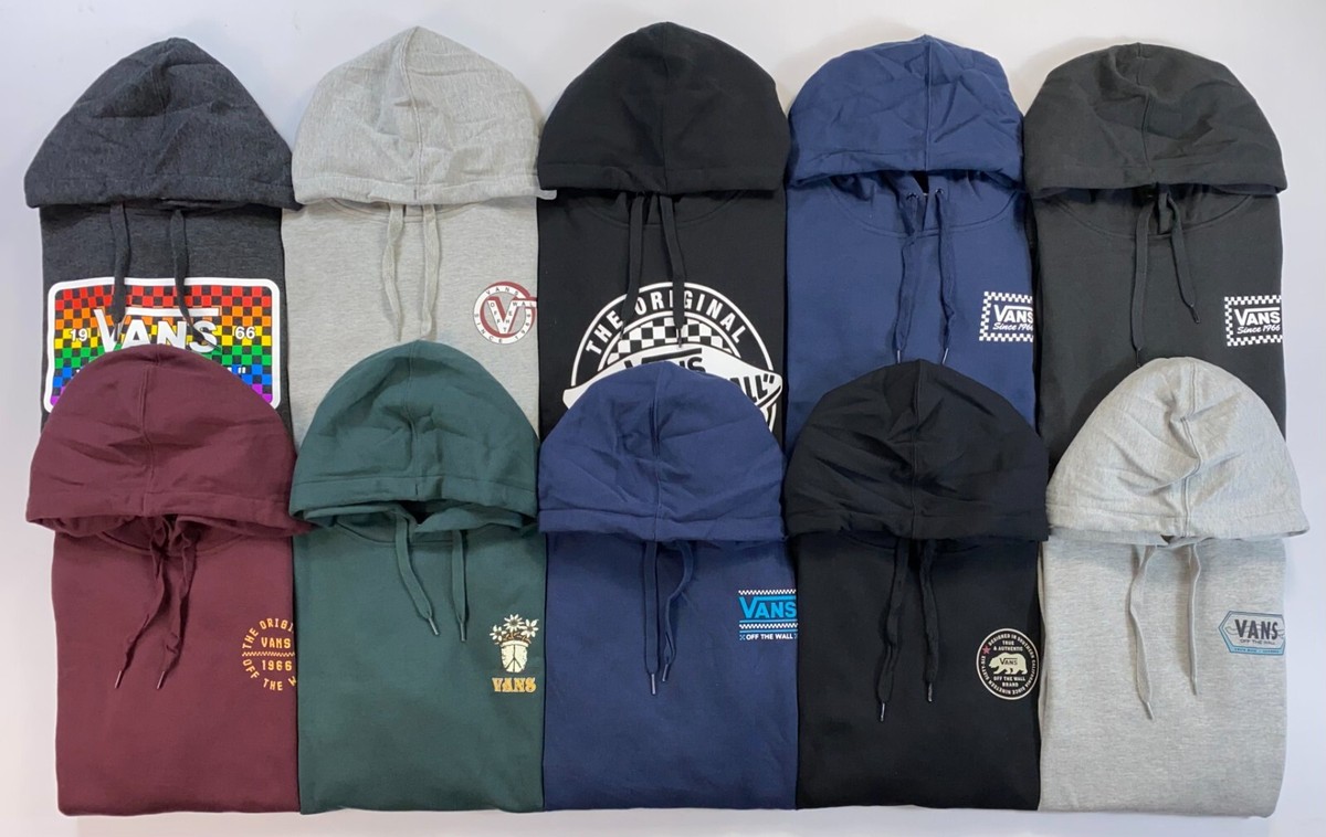 Men's Vans Off the Wall Lighter Weight Pullover Hoodie Hoody New