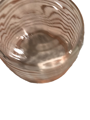 Vintage Anchor Hocking Manhattan Pink Depression Glass Cookie Jar Biscuit Barrel - Picture 4 of 5