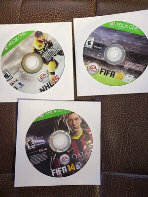 Lot Of  3 Games : FIFA 14 + FIFA16 + NHL 15 [GAME ONLY] Xbox One
