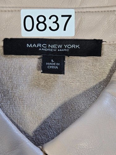 Camisa/chaqueta/chaqueta Marc New York para mujer talla L imitación cuero rosa - Imagen 10 de 10