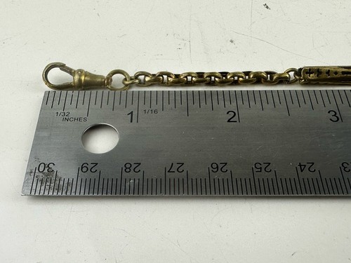 UNUSUAL ANTIQUE/VINTAGE ALBERT POCKET WATCH CHAIN Available Worldwide - Picture 14 of 19