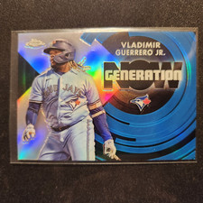 2022 Topps Chrome Update Vladimir Guerrero Jr. Generation Now GNC-1 Blue Jays L7