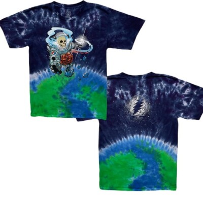 Grateful Dead Space Man Shirt New Grateful Dead Tie Dye  Dead Shirts All Sizes