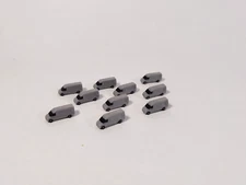 10x Grey/Silver COURIER SPRINTER VANS Cargo Airport Aircraft Vehicle 1:400 Scale