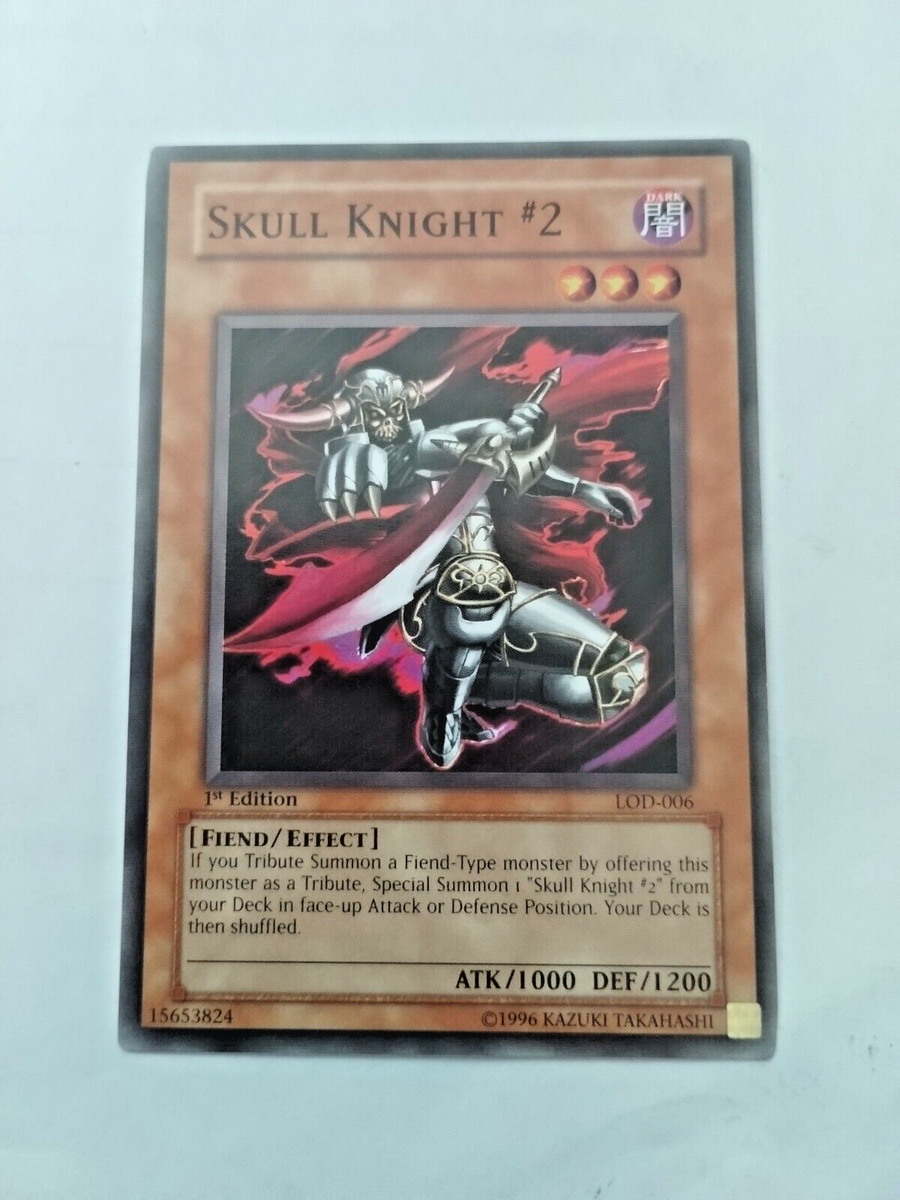 skull knight yugioh card Amazon.com: Yu-Gi-Oh! - Skull Knight #2 (DB2-EN129) - Dark Beginnings 2 -  Unlimited Edition