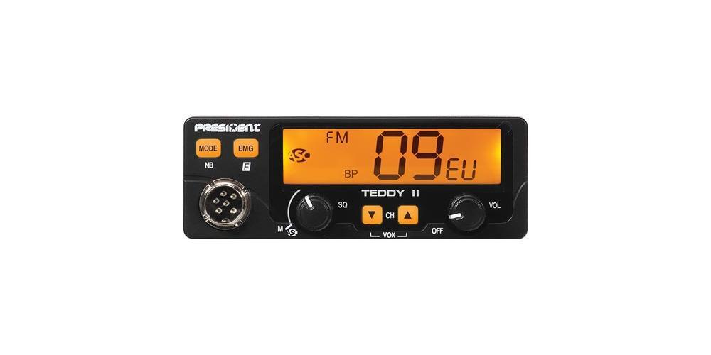 Thumbnail - President ® - Teddy Ii - Cb-funkgerät Am/fm - 40 Kanäle