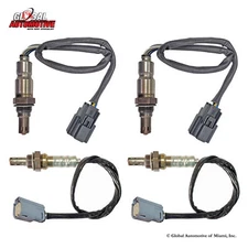Set of 4 Bosch Oxygen O2 Sensor for 2016-2019 Ford Explorer V6 3.5L Non-Turbo
