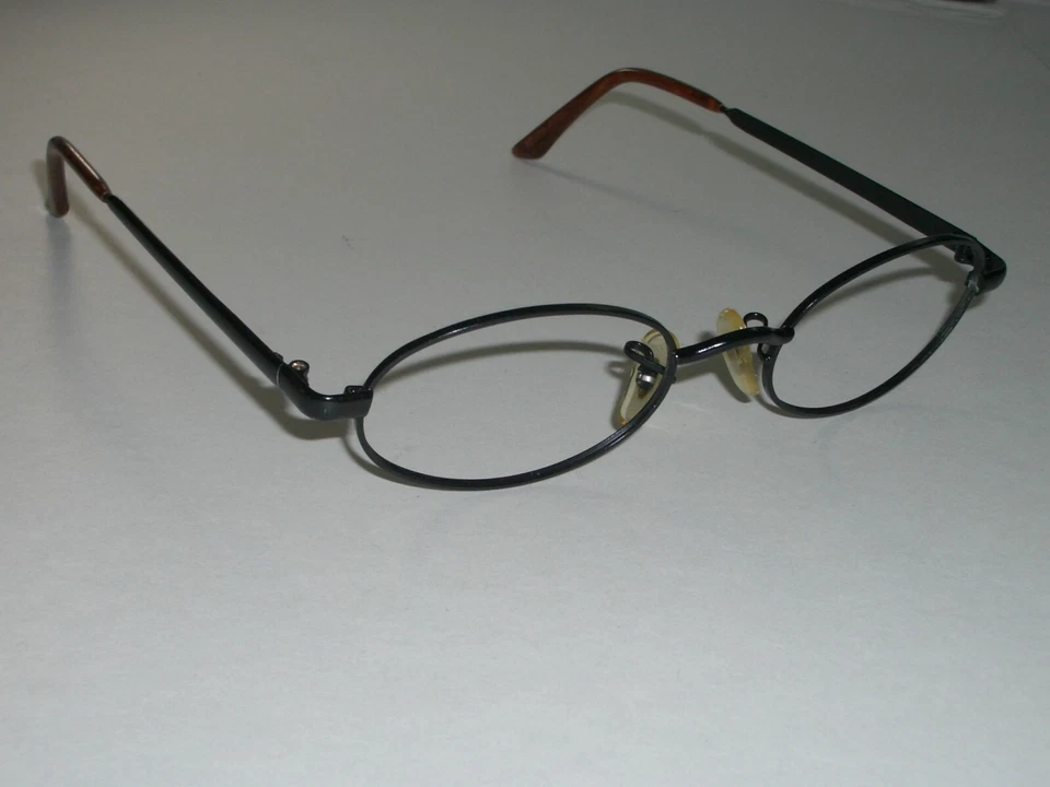 50 mm DE COLECCIÓN B&L RAY BAN W2979 MEZCLA NEGRA/AGRAVIADA MONTURAS DE GAFAS OVALADAS SOLAMENTE Foto 2 de 4