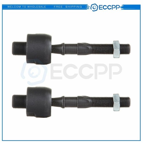 New (2) Front Inner Tie Rod End Links Fits 2003 2008 Acura TL TSX