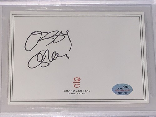 Ozzy Osbourne signed Cut Index Card Black Sabbath autographed Beckett slabbed - Picture 2 of 12