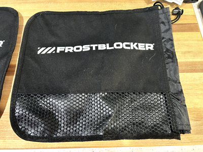 FrostBlocker Winter Windshield Cover Mirror Covers & Storage Pouch 