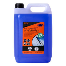 RAC 3-in-1 RAC All Seasons Scree Screenwash 5L Resists Freezing Rain Repellent 2.95 per litre