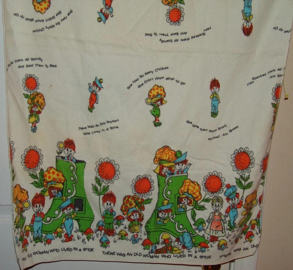 Rima infantil anciana que vivía en un zapato manta bebé de colección dama receptora Foto 2 de 4