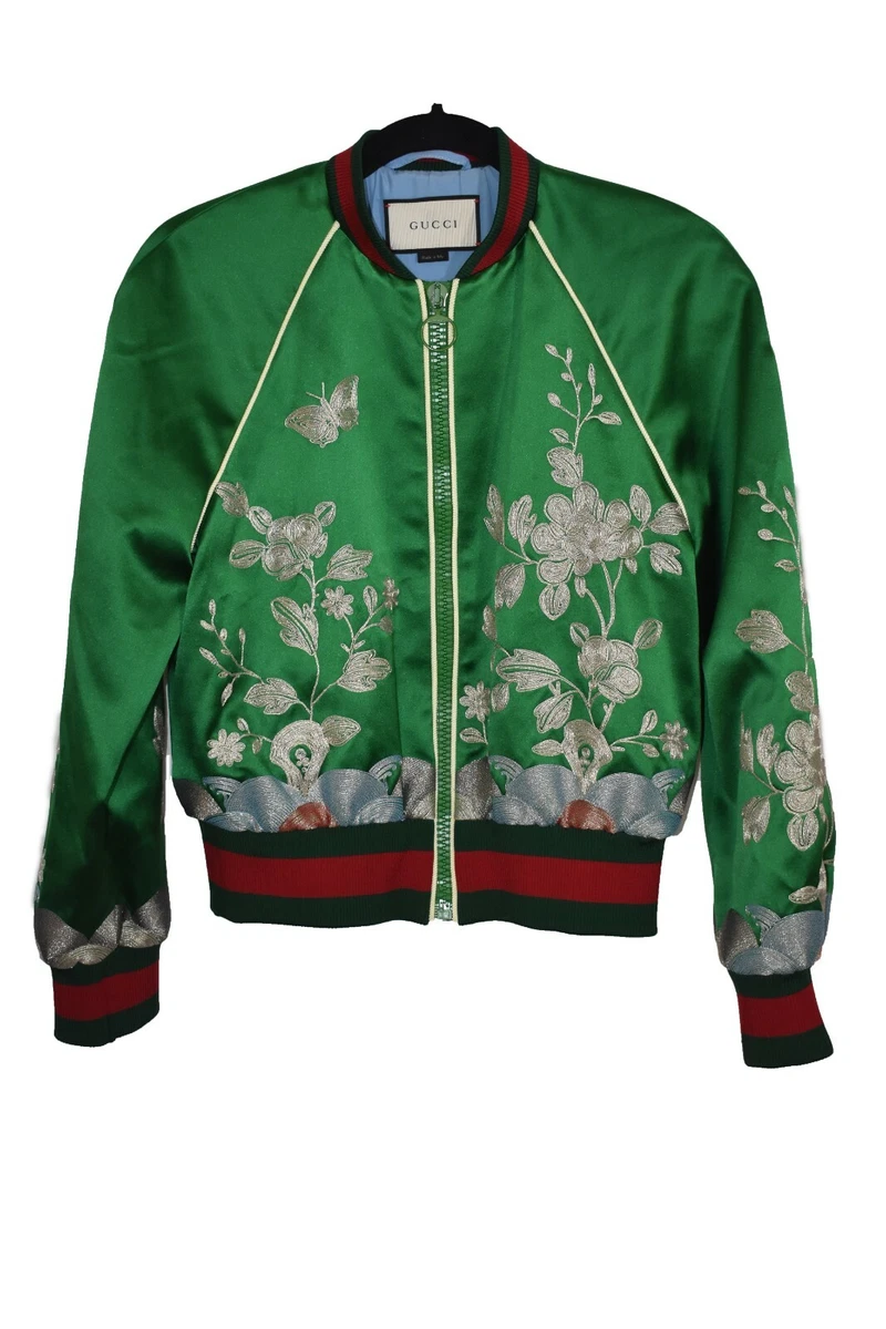 Gucci bomber jacket best sale women