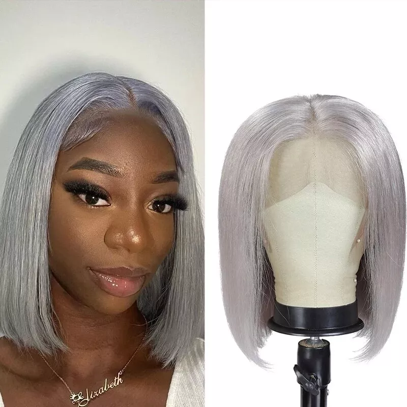 Short grey wigs outlet