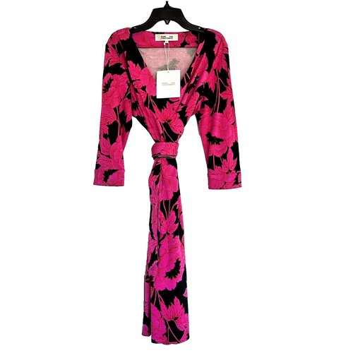 Diane Von Furstenberg 'AMELIA' FLORAL BLACK HALTER WRAP DRESS sz 2 | eBay Diane Von Furstenberg 'AMELIA' FLORAL BLACK HALTER WRAP DRESS sz 2 | eBay