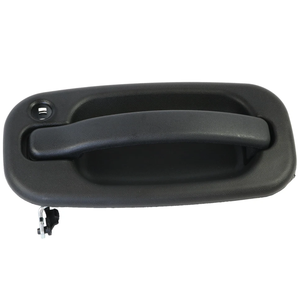 Door Handle Outside Front Left Black For Chevrolet Silverado 2500 HD 2001-2006 - Image 2 of 4