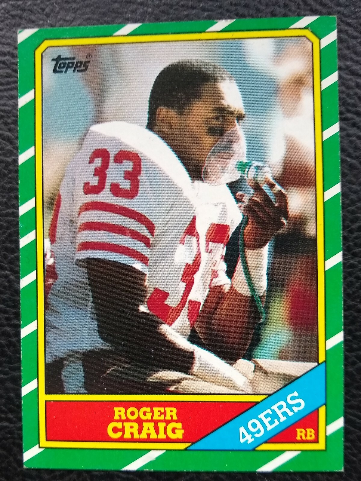 1986 Topps #157 Roger Craig San Francisco 49ers