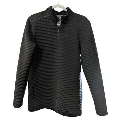 UNISEX UNDER ARMOUR GOLF COLDGEAR BLACK 