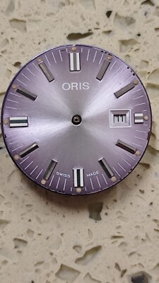 ORIS 715  Movement with Dial & hands & crown  Not  Work Good balance  -FOR PARTS