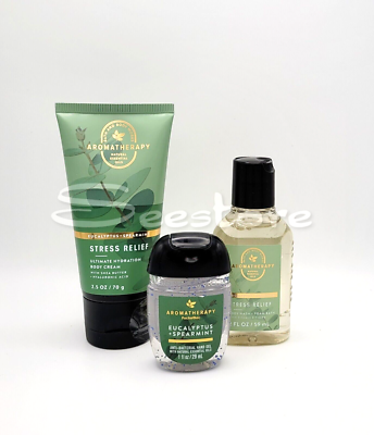 Bath & Body Works Eucalyptus Spearmint Travel Size Body Wash Cream